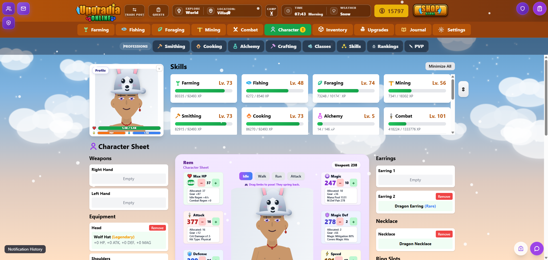 Upgradia gameplay screenshot 1