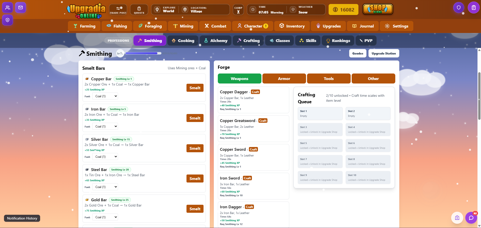 Upgradia gameplay screenshot 3